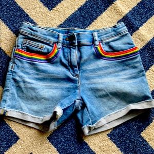 Girls denim shorts
